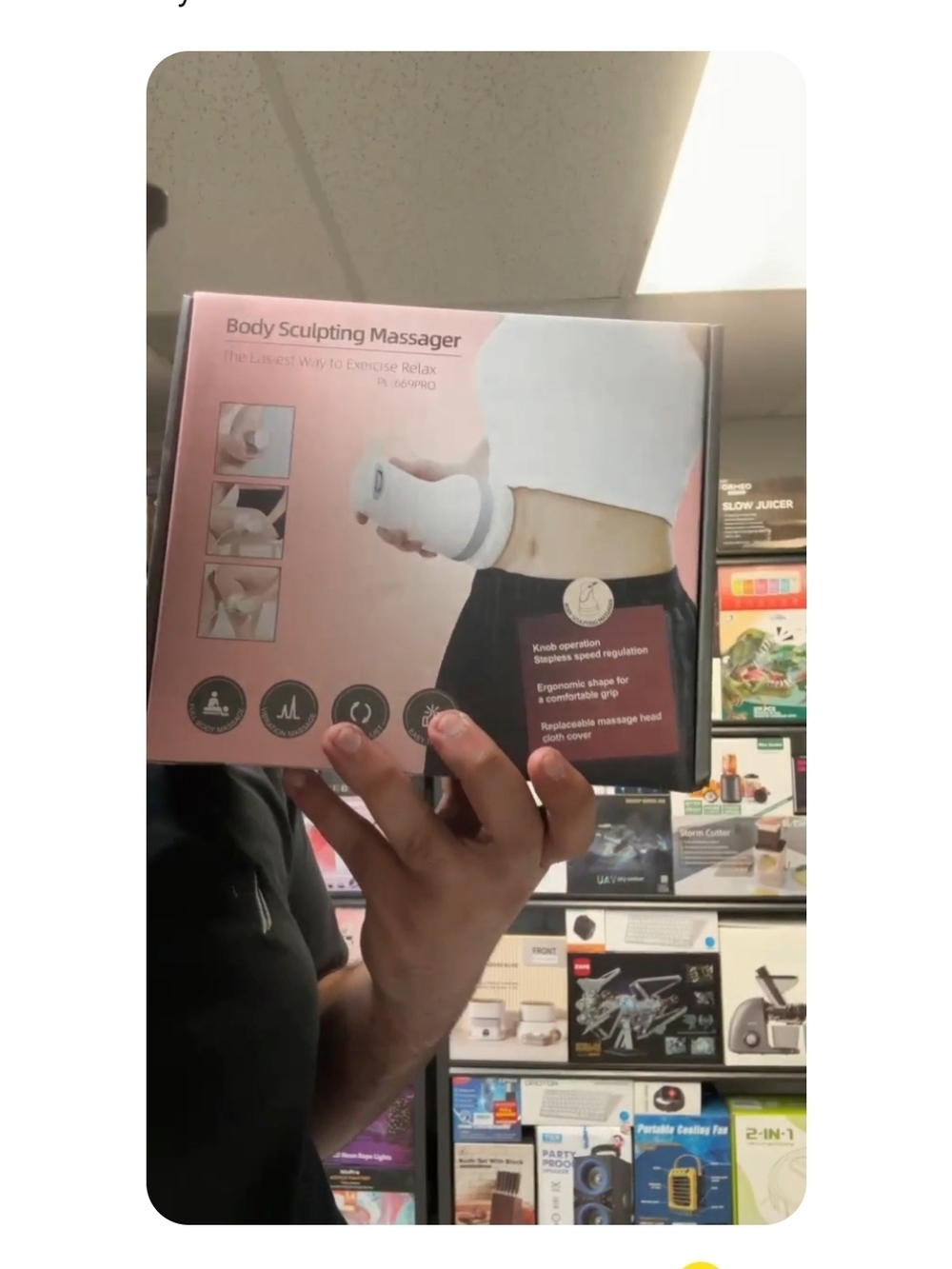 Body Sculpting Massager - Pink | Unbranded Women Skincare Tool
